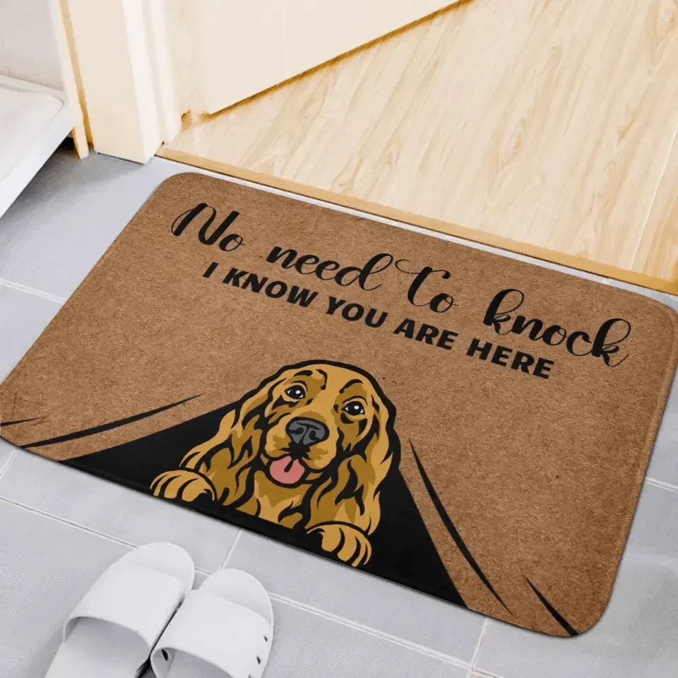 Personalized Pets & Name Doormat For Pet Lovers - Joliny