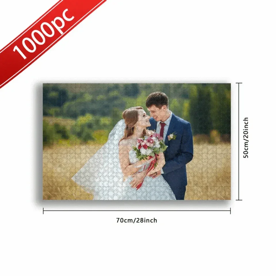 Personalized Puzzle Custom Your Own Photo Puzzle - 1000 500 300 Pieces - Joliny