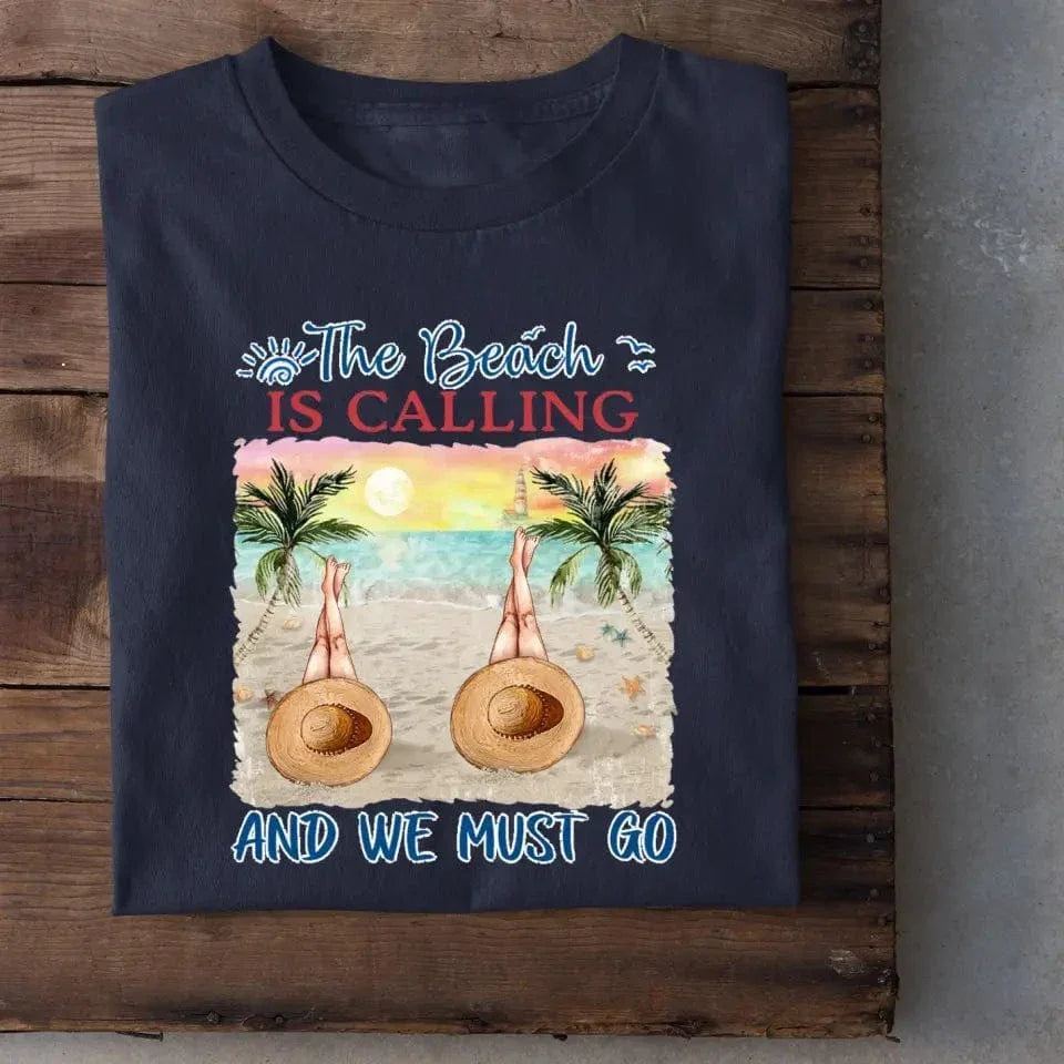 Personalized T-shirt Beach Girlfriends - Joliny