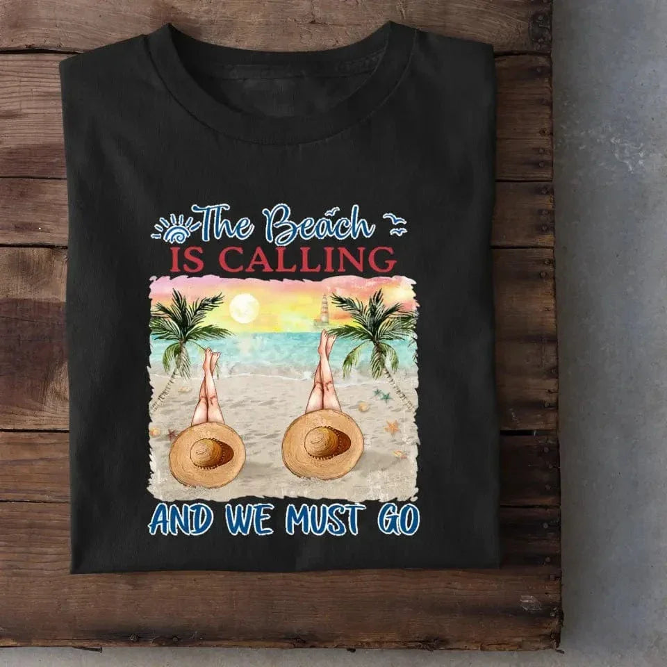 Personalized T-shirt Beach Girlfriends - Joliny