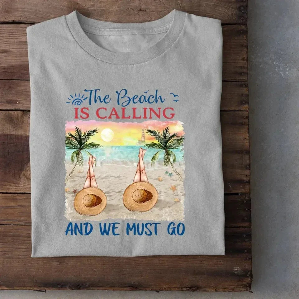 Personalized T-shirt Beach Girlfriends - Joliny