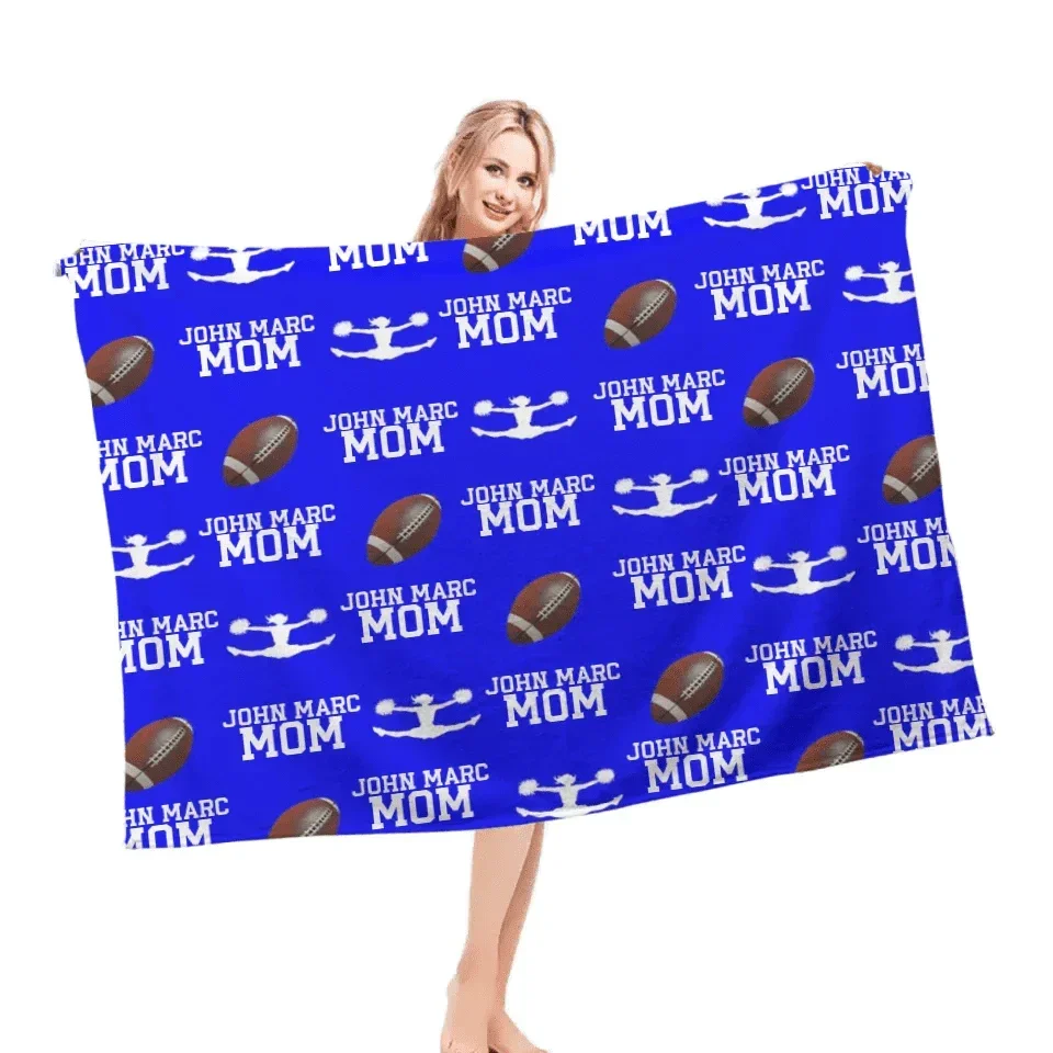 Personalized Team Spirit Bleacher Blanket - The Ultimate Sports Mom Essential - Joliny