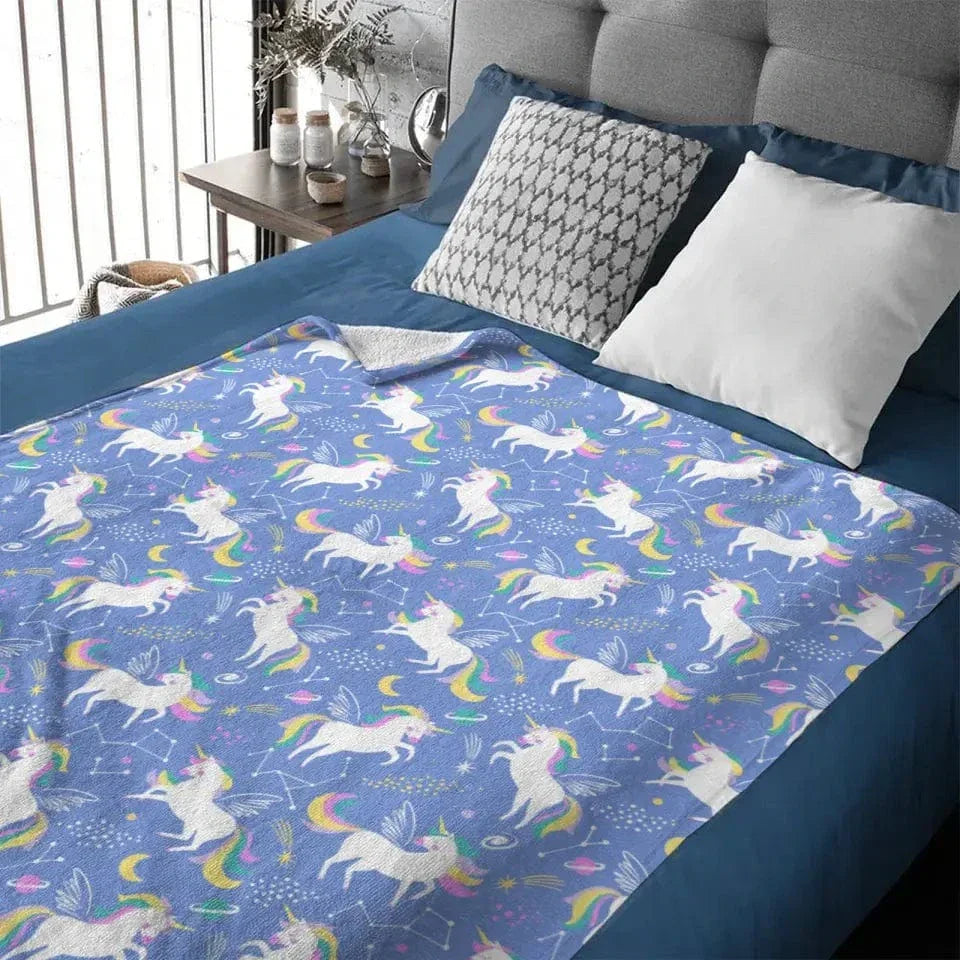 Personalized Unicorn Crab Shell Gift Blanket - Joliny