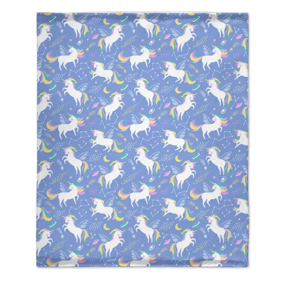 Personalized Unicorn Crab Shell Gift Blanket - Joliny