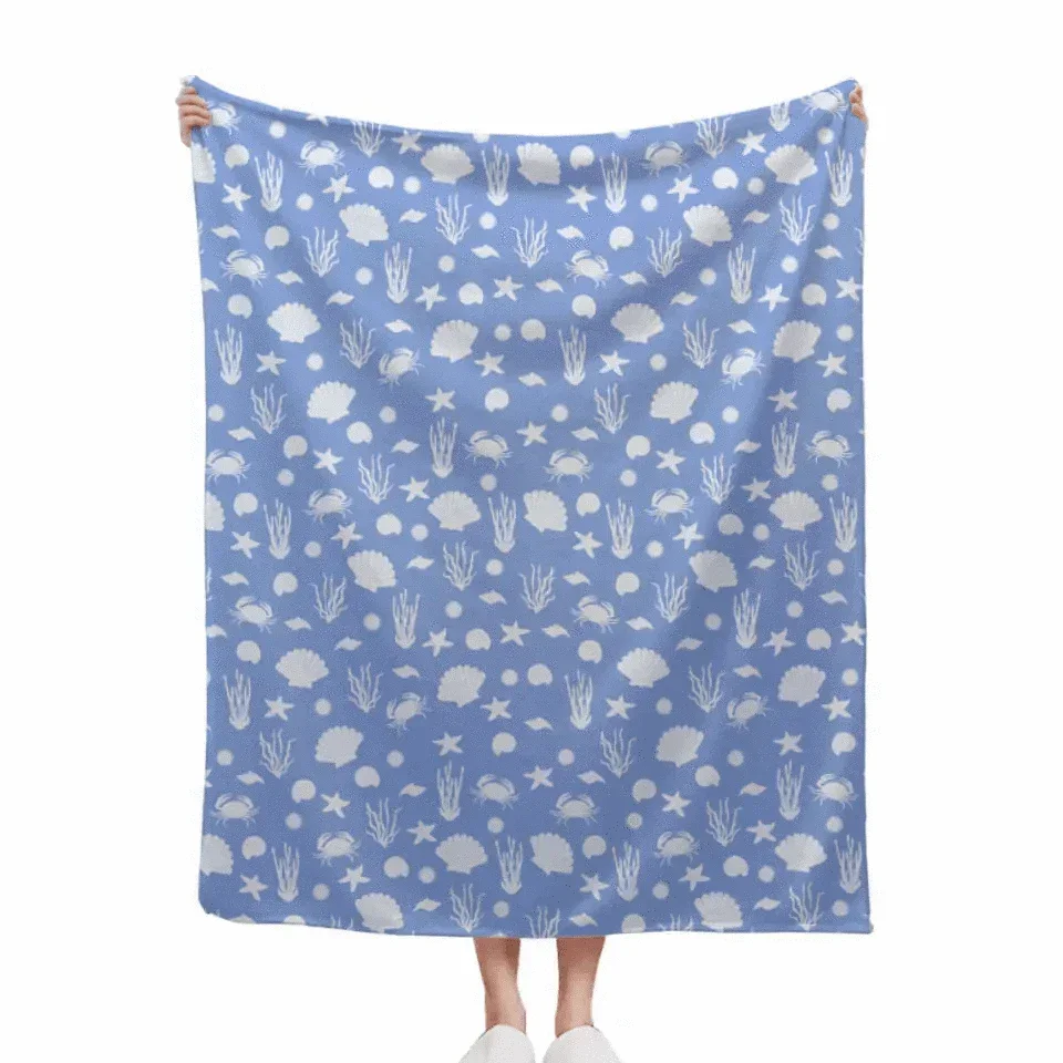 Personalized Unicorn Crab Shell Gift Blanket - Joliny