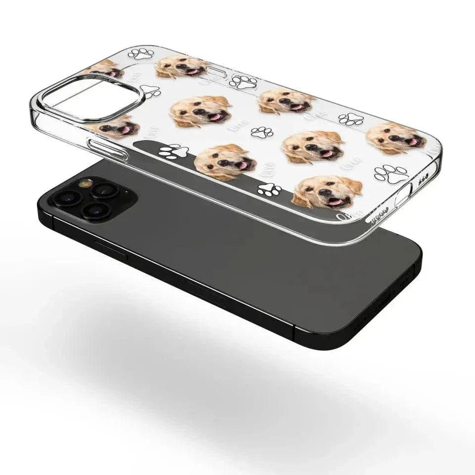 Pet Phone Case - Personalized Photo Clear Phone Case - Joliny