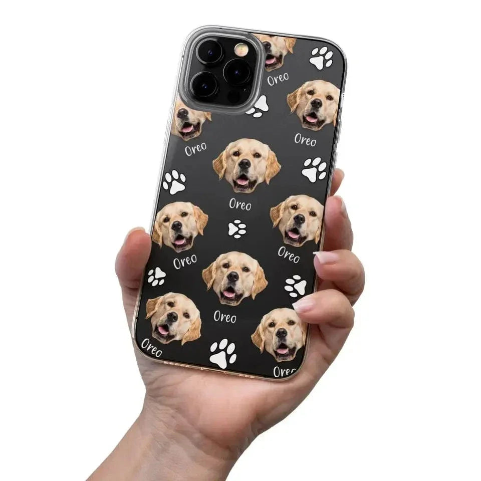 Pet Phone Case - Personalized Photo Clear Phone Case - Joliny