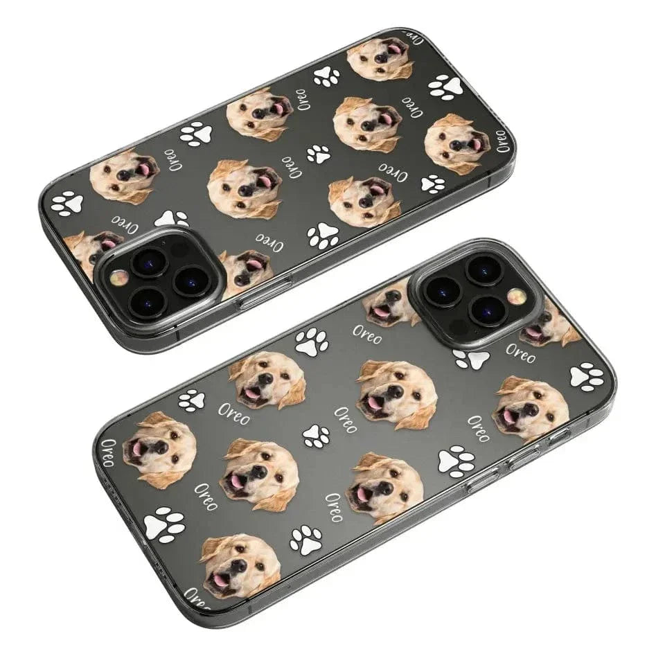 Pet Phone Case - Personalized Photo Clear Phone Case - Joliny