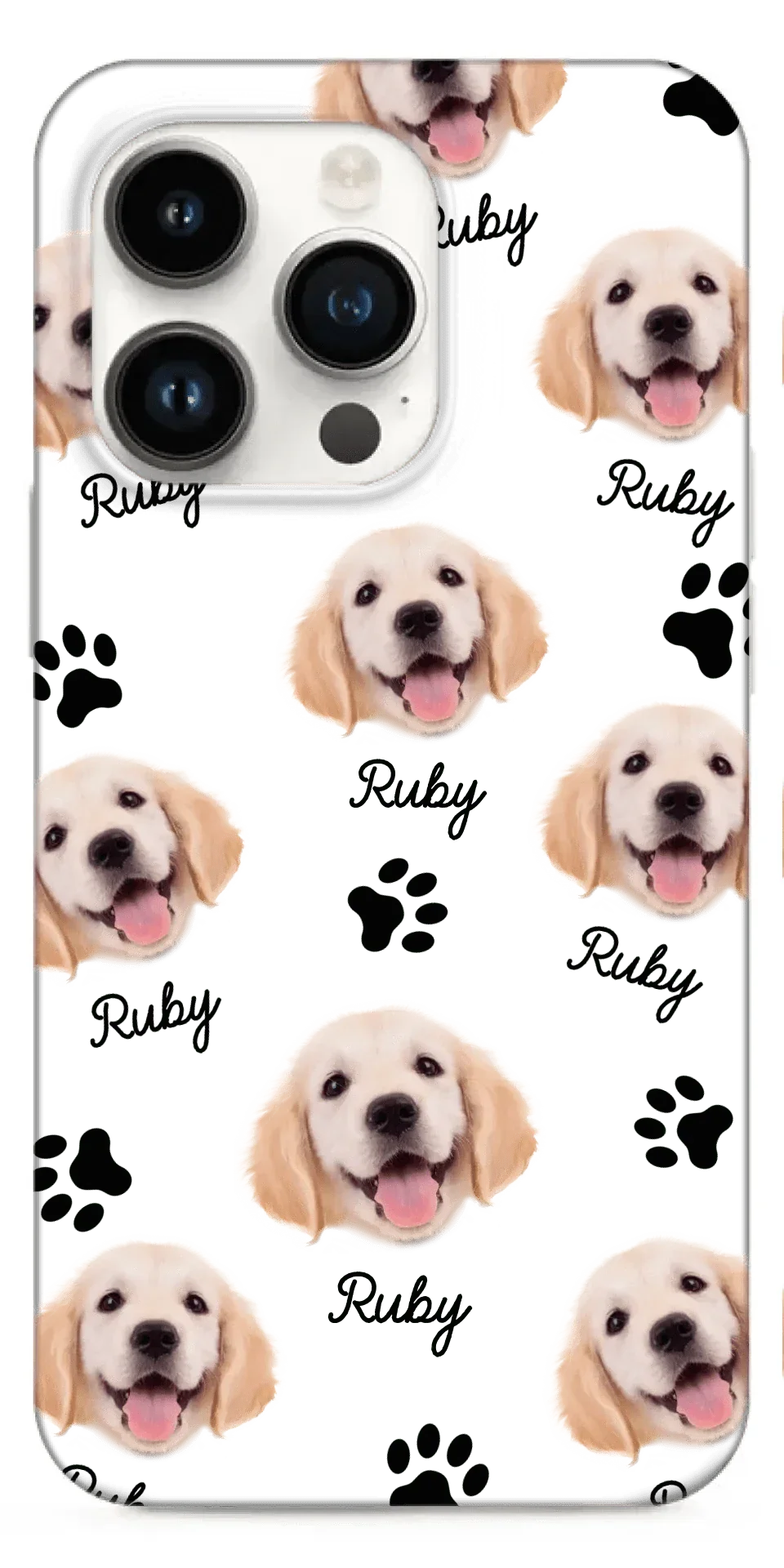 Pet Phone Case - Personalized Photo Clear Phone Case - Joliny