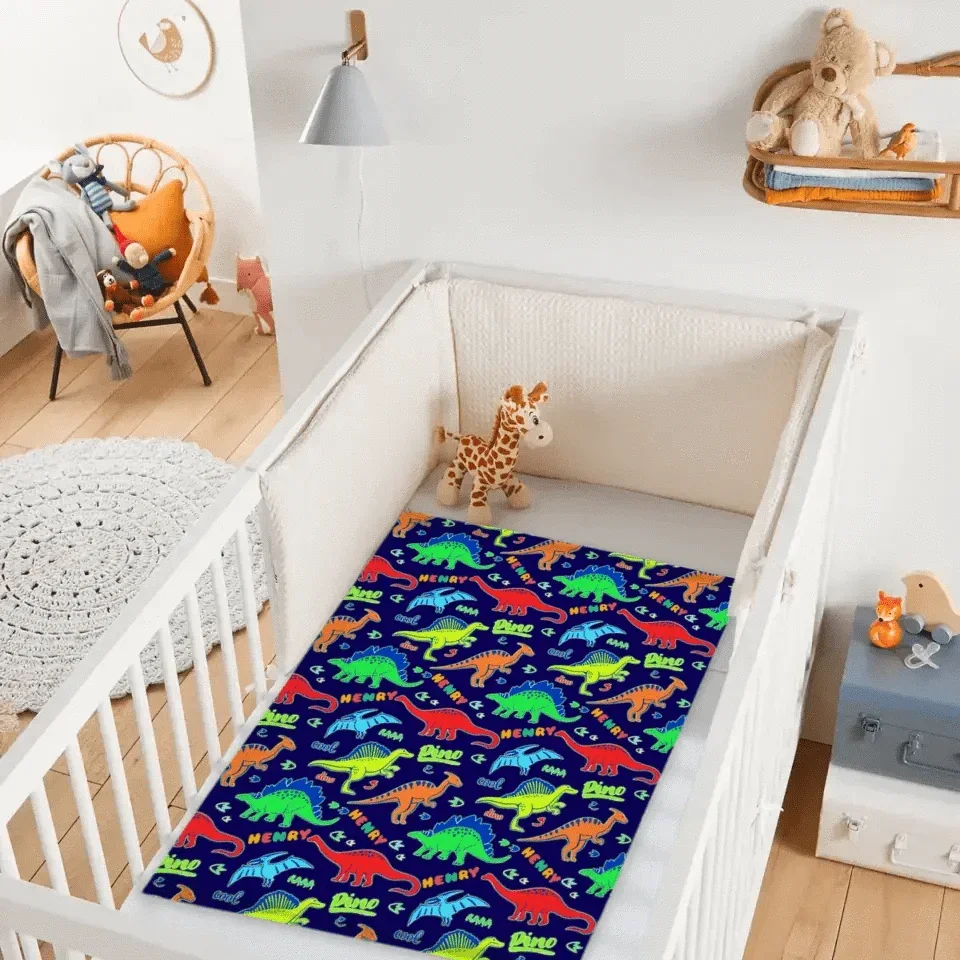 Raaa! Cool Fluorescent Cartoon Dinosaur Blanket - Gift For Kids Who Love Dinosaurs! - Joliny