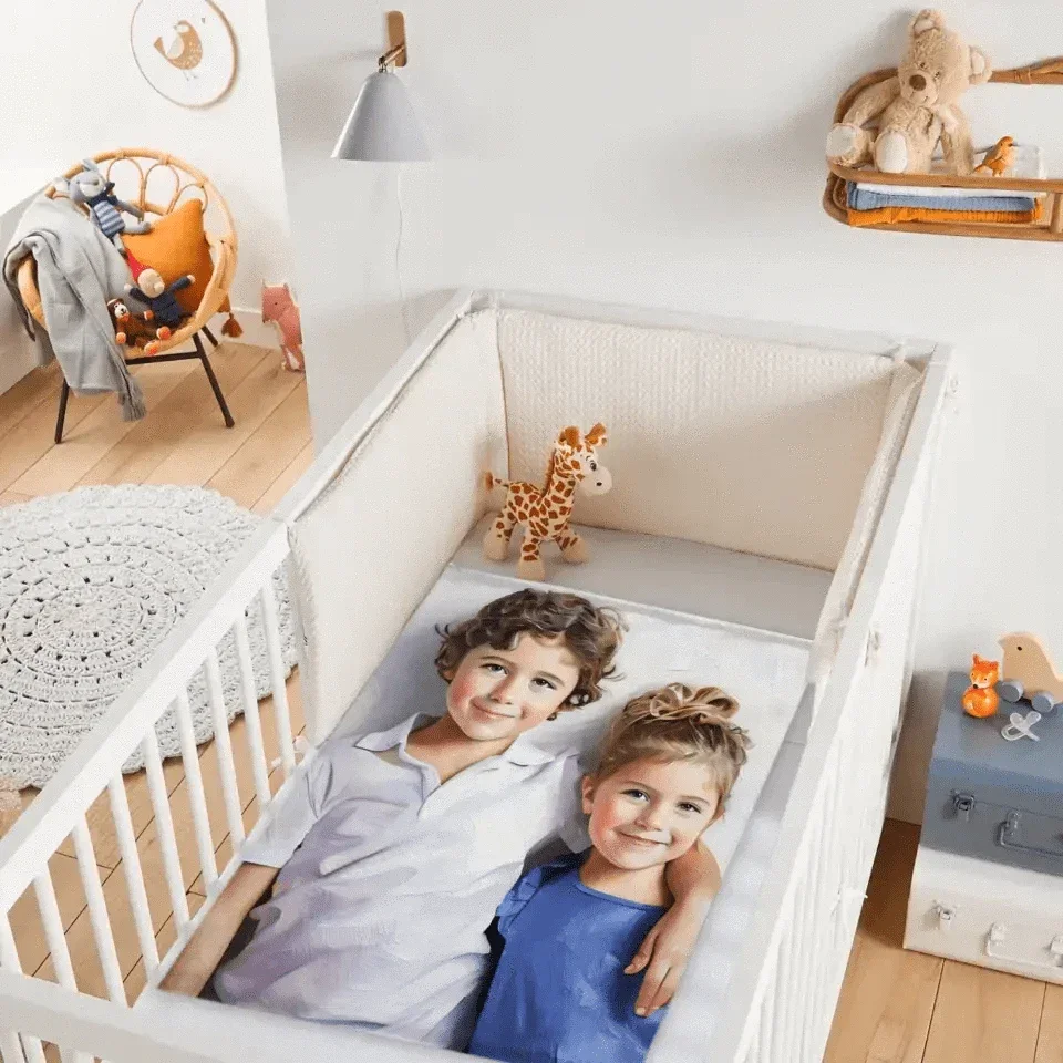 Select Blanket Art Style: Sketch or Oil Painting - Customized Gifts - Joliny