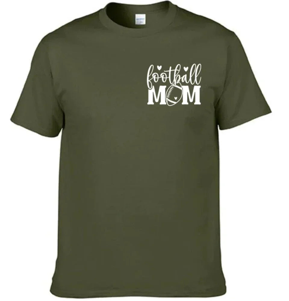 Support Football - Personalised Matchday 2 Sided T-Shirt - A Gift For Mom - Joliny