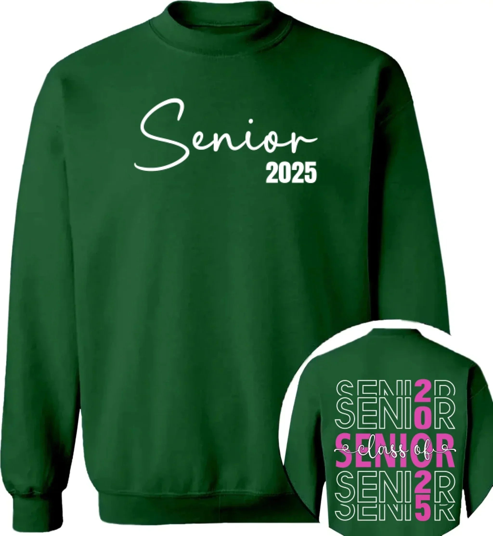 Graduation Season Clothing - Personalized Year and Text Color Graduation-themed Clothing- Gifts for Family,Grandchildren,Graduate - Joliny