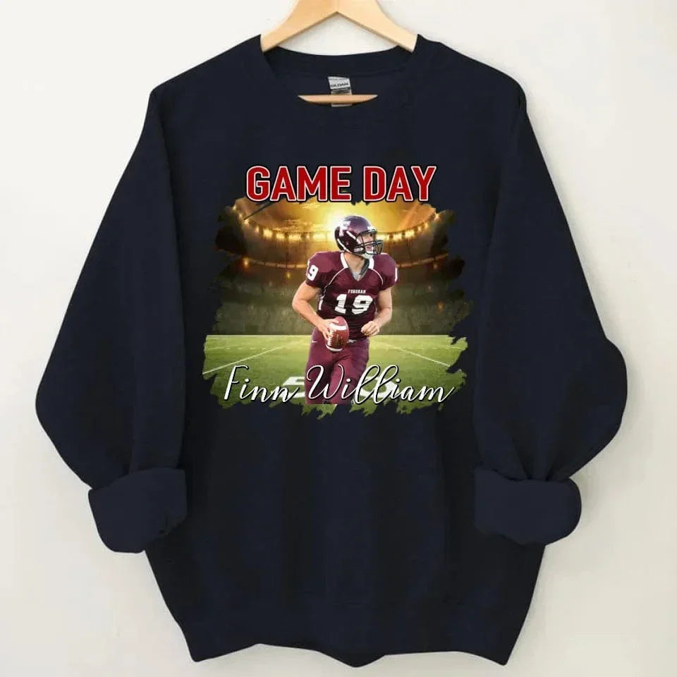 Customized Football Apparel - Football Game Day Personalized Names, Team Names, Numbers and Photos Clothes - Gifts for Football Fans - Joliny