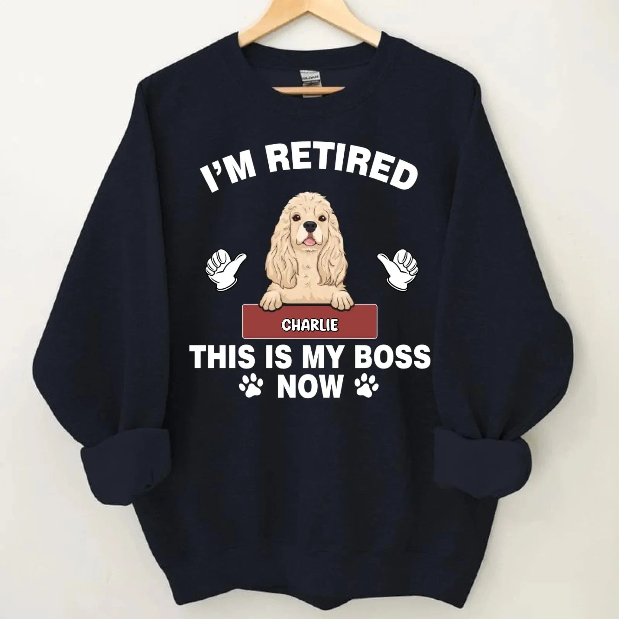 Customized Pet Themed T-shirt - Personalize Fashionable Clothing with Different Breed Pet Prints and Names - A Gift For Pet Lovers,Pet Owners - Joliny