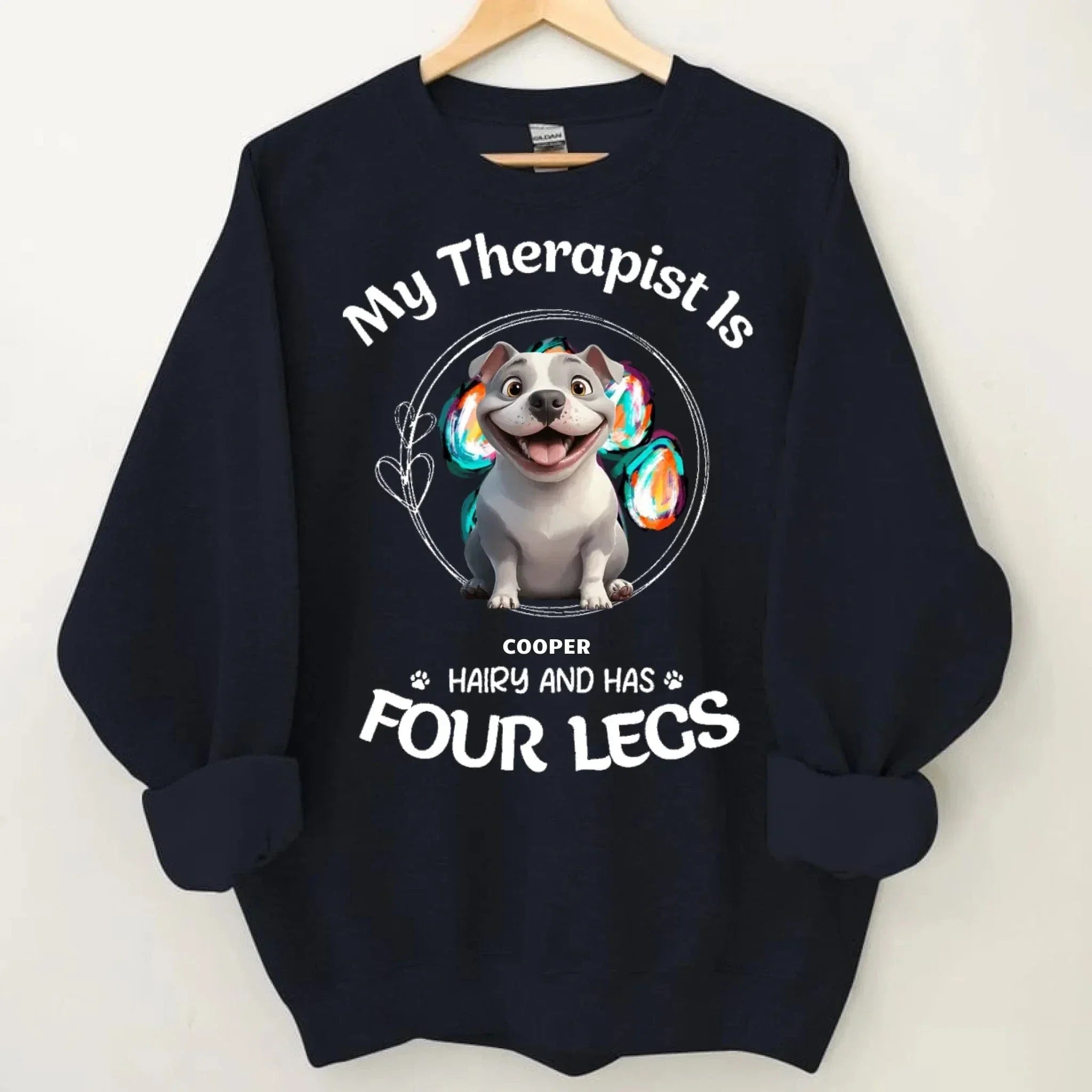 Customized Puppy Themed T-shirt - Personalized Puppy Pattern and Name Pet Memorial Clothes - A Gift For Dog Lovers,Dog Owners - Joliny