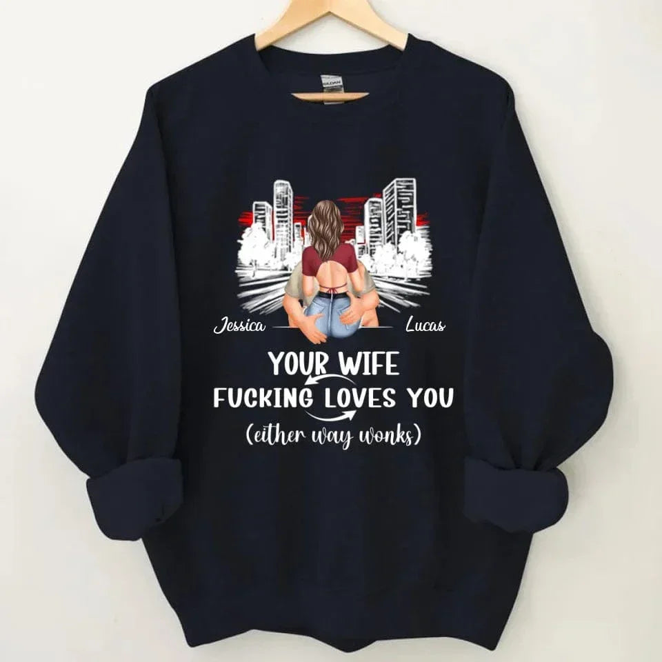 Customized Safe Driving Reminder T-shirt - Personalized Name and Character Safe Driving Themed Couple's Clothes - A Gift For Husband,Boyfriend - Joliny