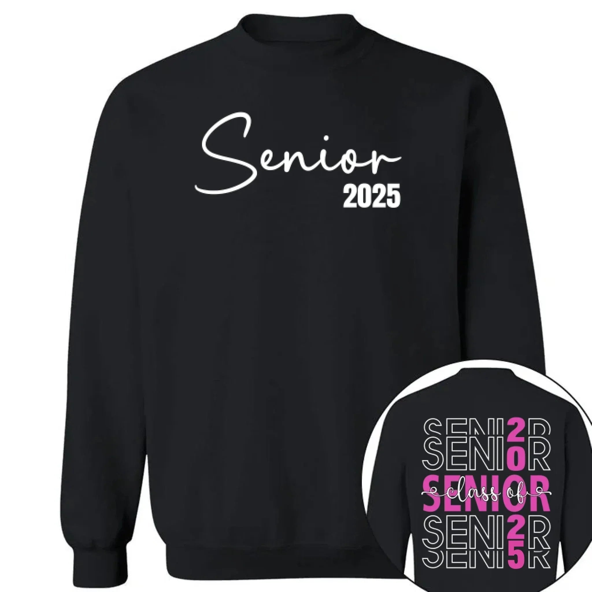 Graduation Season Clothing - Personalized Year and Text Color Graduation-themed Clothing- Gifts for Family,Grandchildren,Graduate - Joliny
