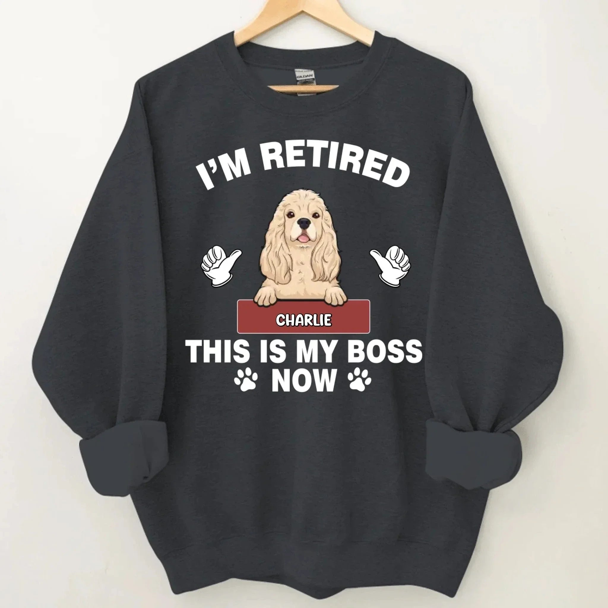 Customized Pet Themed T-shirt - Personalize Fashionable Clothing with Different Breed Pet Prints and Names - A Gift For Pet Lovers,Pet Owners - Joliny