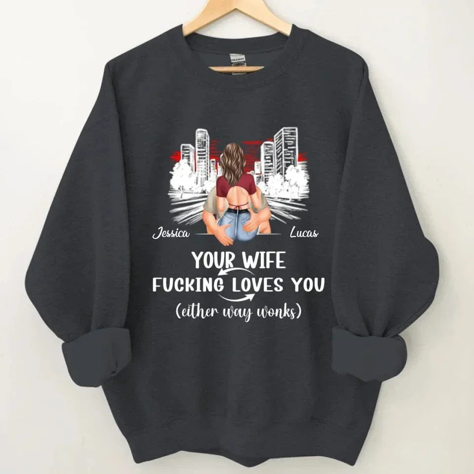 Customized Safe Driving Reminder T-shirt - Personalized Name and Character Safe Driving Themed Couple's Clothes - A Gift For Husband,Boyfriend - Joliny