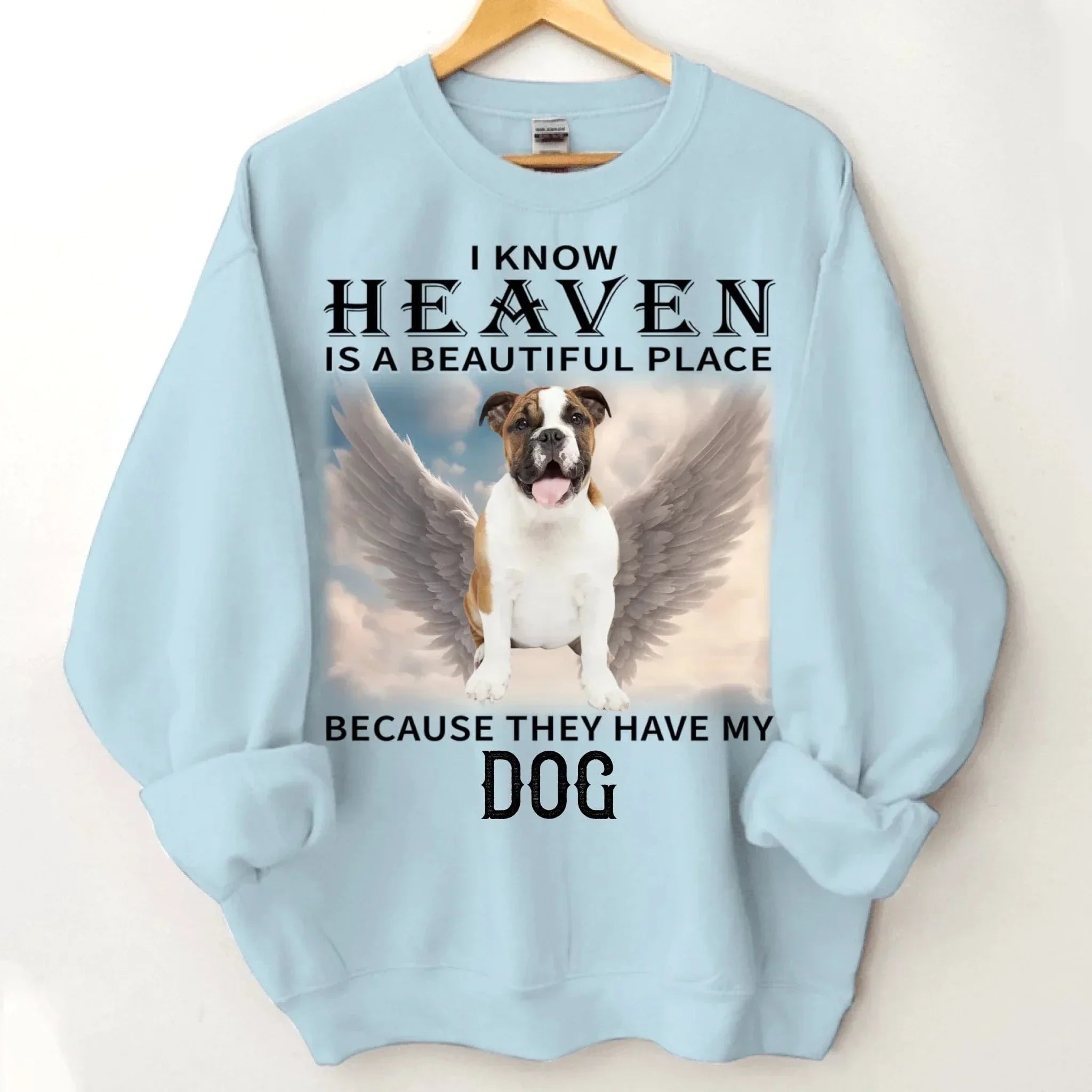 Heaven Is A Beautiful Place - Personalized Pet Memorial Clothing - Gift For Family,Friend,BFF,Roommate,Pet Owners,Pet Lovers - Joliny