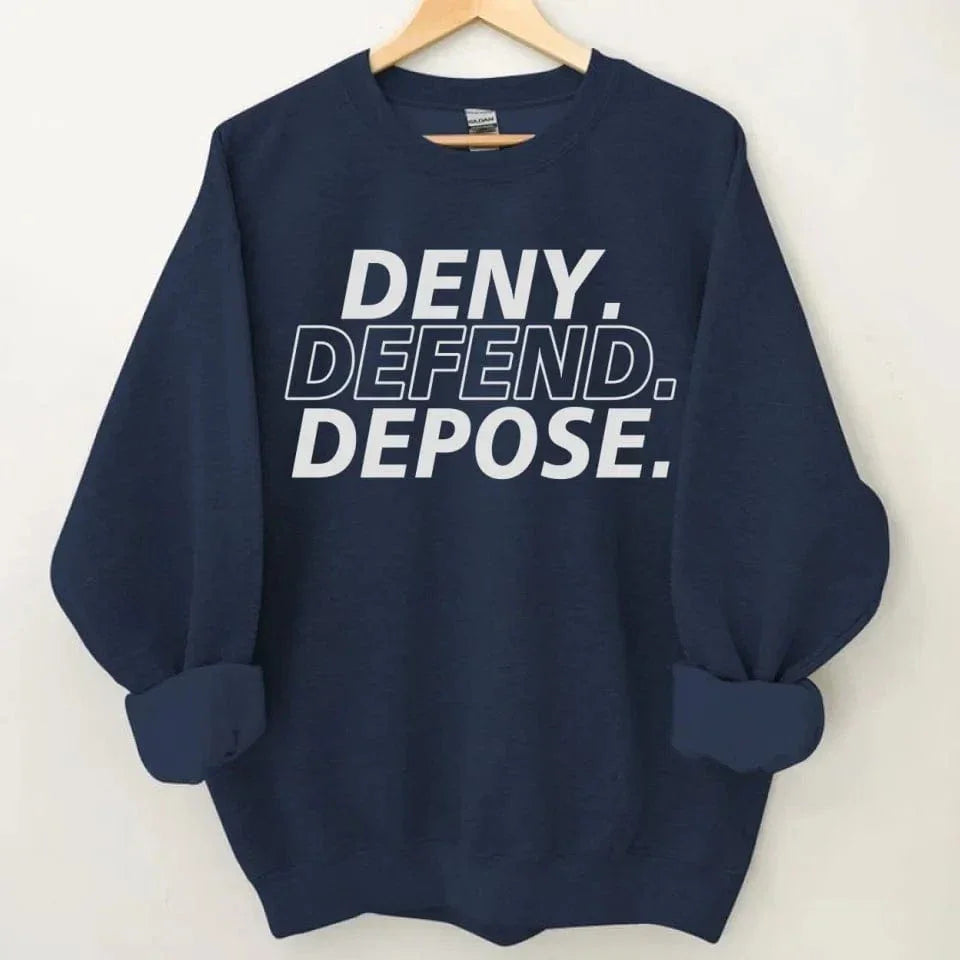 Deny,Depose,Defend Themed Clothing - Bold Gifts For Friend,Family,Colleagues - Joliny