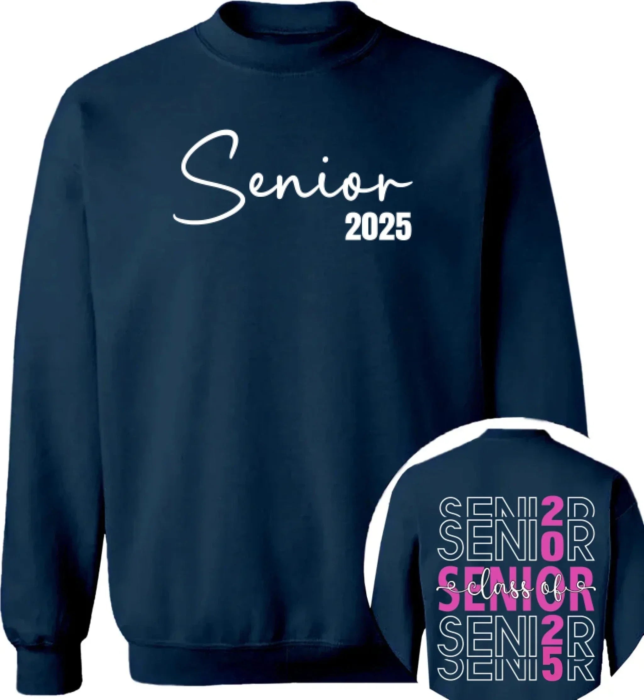 Graduation Season Clothing - Personalized Year and Text Color Graduation-themed Clothing- Gifts for Family,Grandchildren,Graduate - Joliny