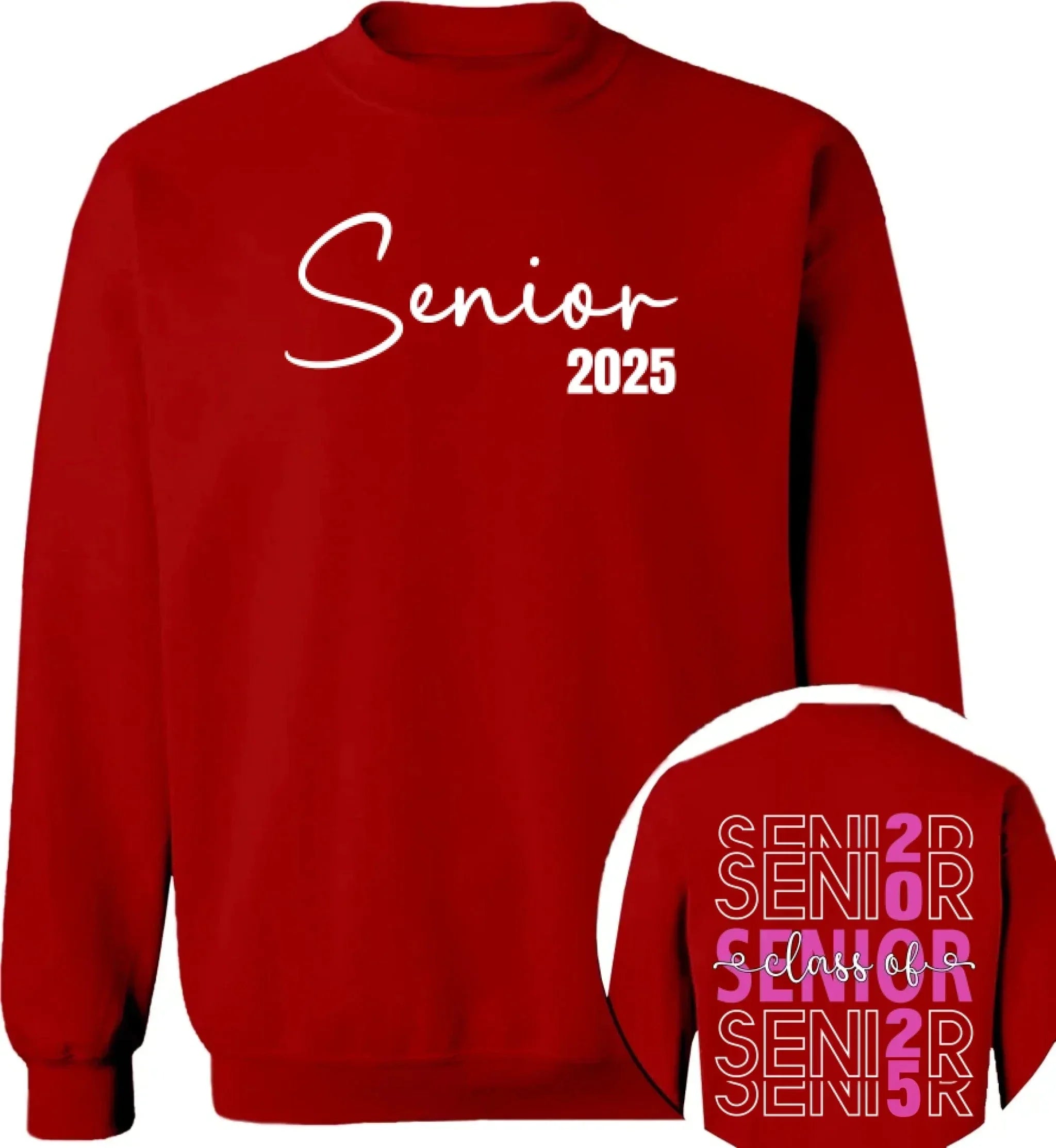 Graduation Season Clothing - Personalized Year and Text Color Graduation-themed Clothing- Gifts for Family,Grandchildren,Graduate - Joliny