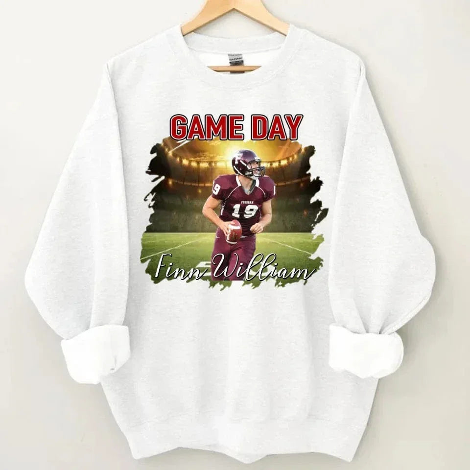 Customized Football Apparel - Football Game Day Personalized Names, Team Names, Numbers and Photos Clothes - Gifts for Football Fans - Joliny