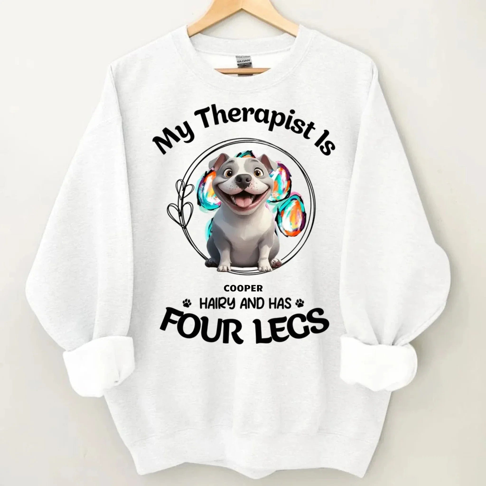 Customized Puppy Themed T-shirt - Personalized Puppy Pattern and Name Pet Memorial Clothes - A Gift For Dog Lovers,Dog Owners - Joliny