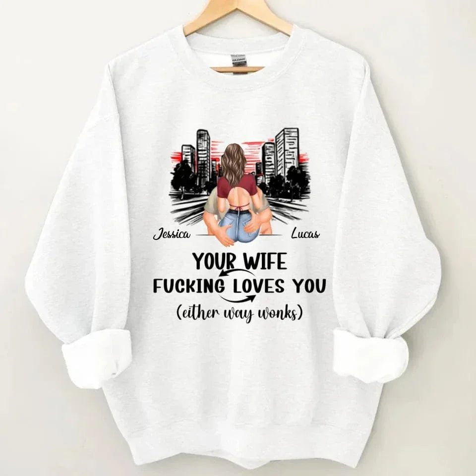 Customized Safe Driving Reminder T-shirt - Personalized Name and Character Safe Driving Themed Couple's Clothes - A Gift For Husband,Boyfriend - Joliny