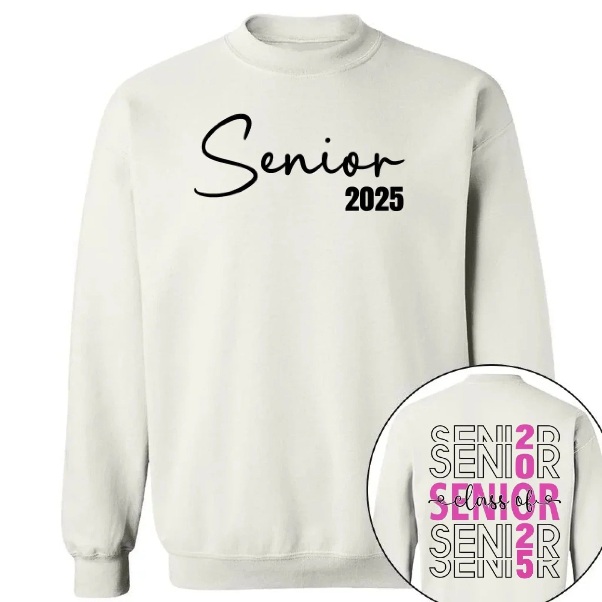 Graduation Season Clothing - Personalized Year and Text Color Graduation-themed Clothing- Gifts for Family,Grandchildren,Graduate - Joliny