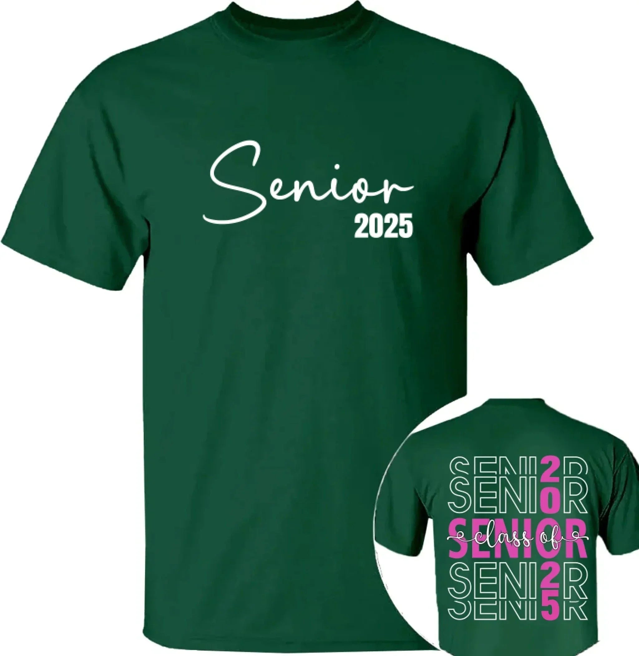 Graduation Season Clothing - Personalized Year and Text Color Graduation-themed Clothing- Gifts for Family,Grandchildren,Graduate - Joliny