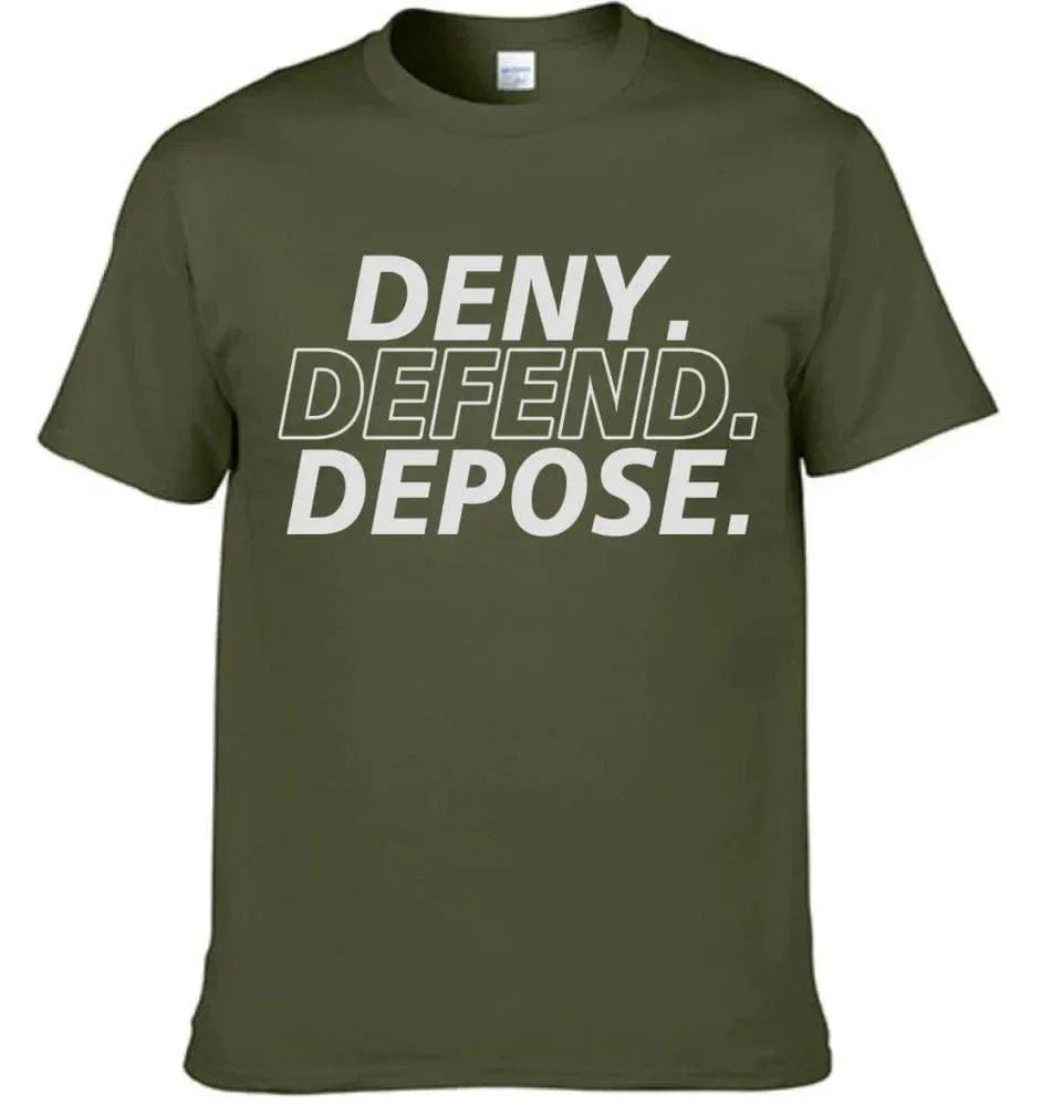 Deny,Depose,Defend Themed Clothing - Bold Gifts For Friend,Family,Colleagues - Joliny