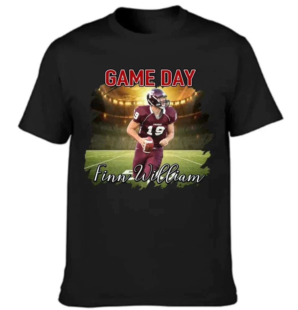 Customized Football Apparel - Football Game Day Personalized Names, Team Names, Numbers and Photos Clothes - Gifts for Football Fans - Joliny