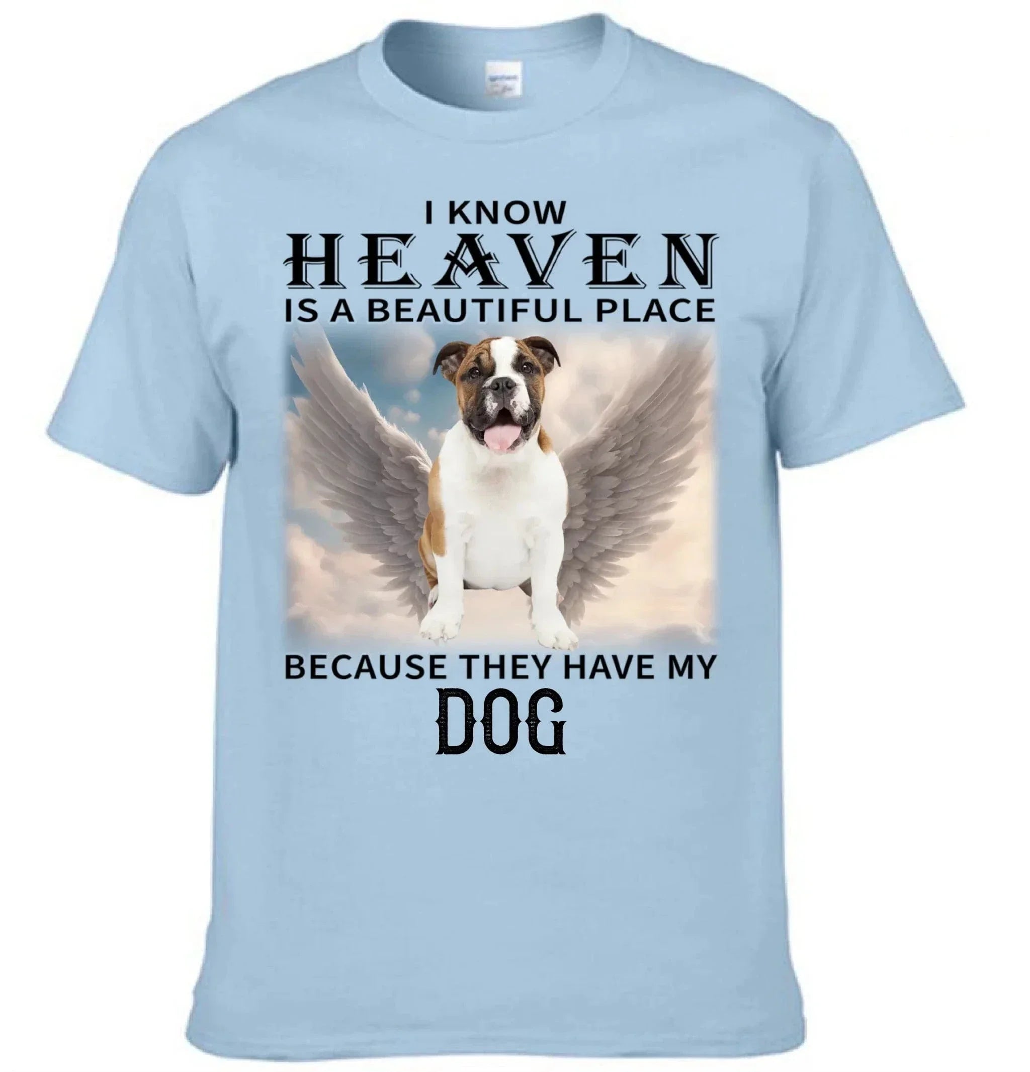 Heaven Is A Beautiful Place - Personalized Pet Memorial Clothing - Gift For Family,Friend,BFF,Roommate,Pet Owners,Pet Lovers - Joliny