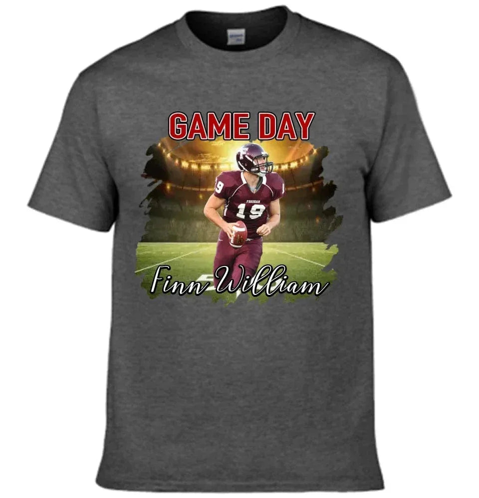 Customized Football Apparel - Football Game Day Personalized Names, Team Names, Numbers and Photos Clothes - Gifts for Football Fans - Joliny