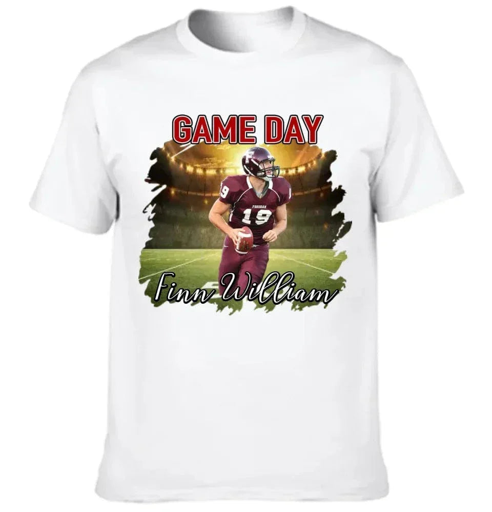Customized Football Apparel - Football Game Day Personalized Names, Team Names, Numbers and Photos Clothes - Gifts for Football Fans - Joliny