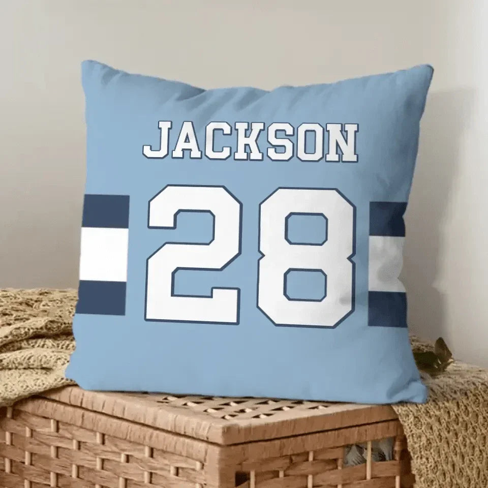 Team Spirit Personalized Custom Football Pillowcase - A Touchdown Gift for Sports Fans - Joliny