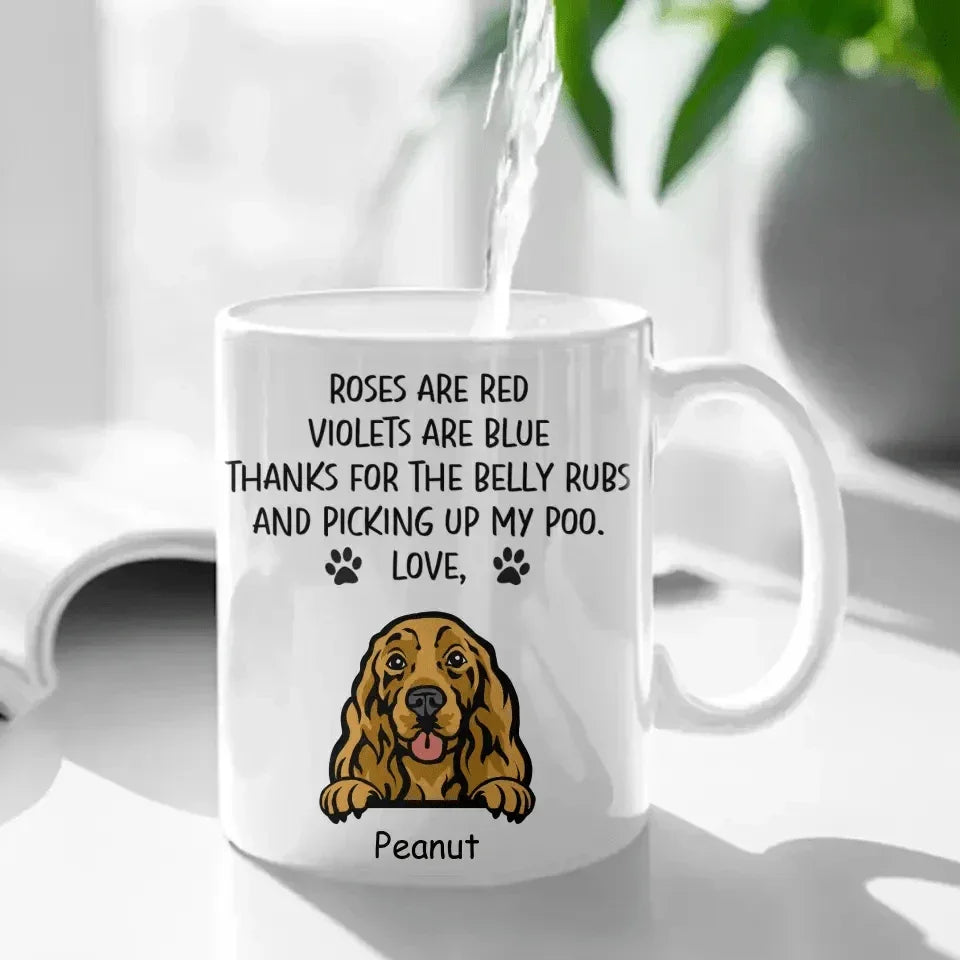 Thank You For Taking Care Of Me - Personalized Mug For Pet Lovers - Joliny
