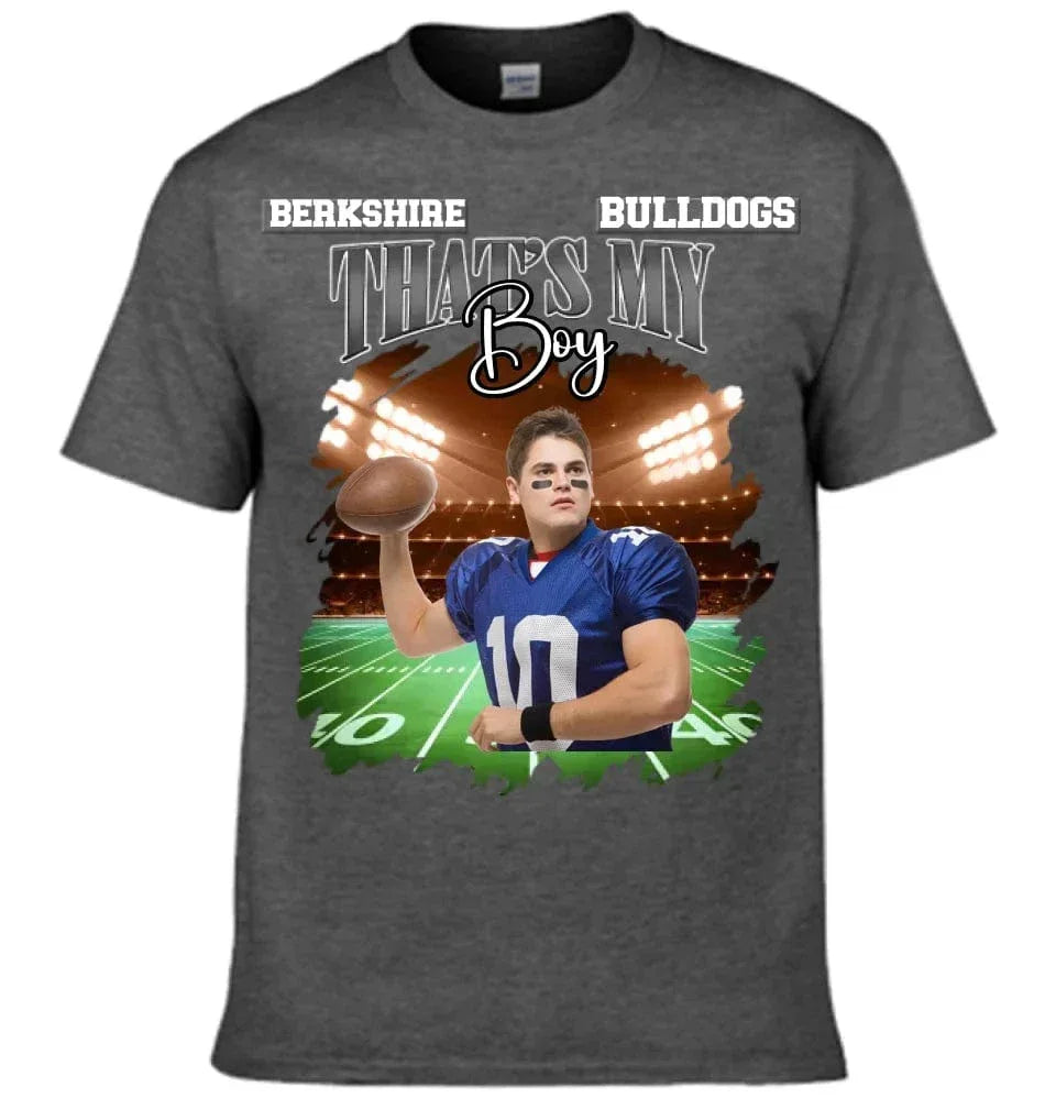 That's My Boy Personalized Jerseys Football Match Day Customized Team Names Family Photos For Player Use - Joliny