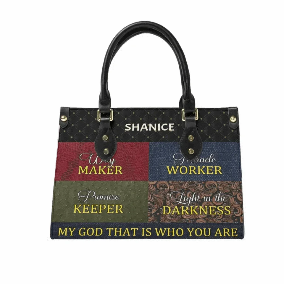 Way Maker - Personalized Leather Bag - Joliny
