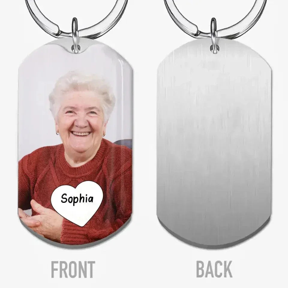 When You Miss Me Have No Fear Personalized Aluminum Keychain Gift For Family,Dog Lovers,Cat Lovers - Joliny