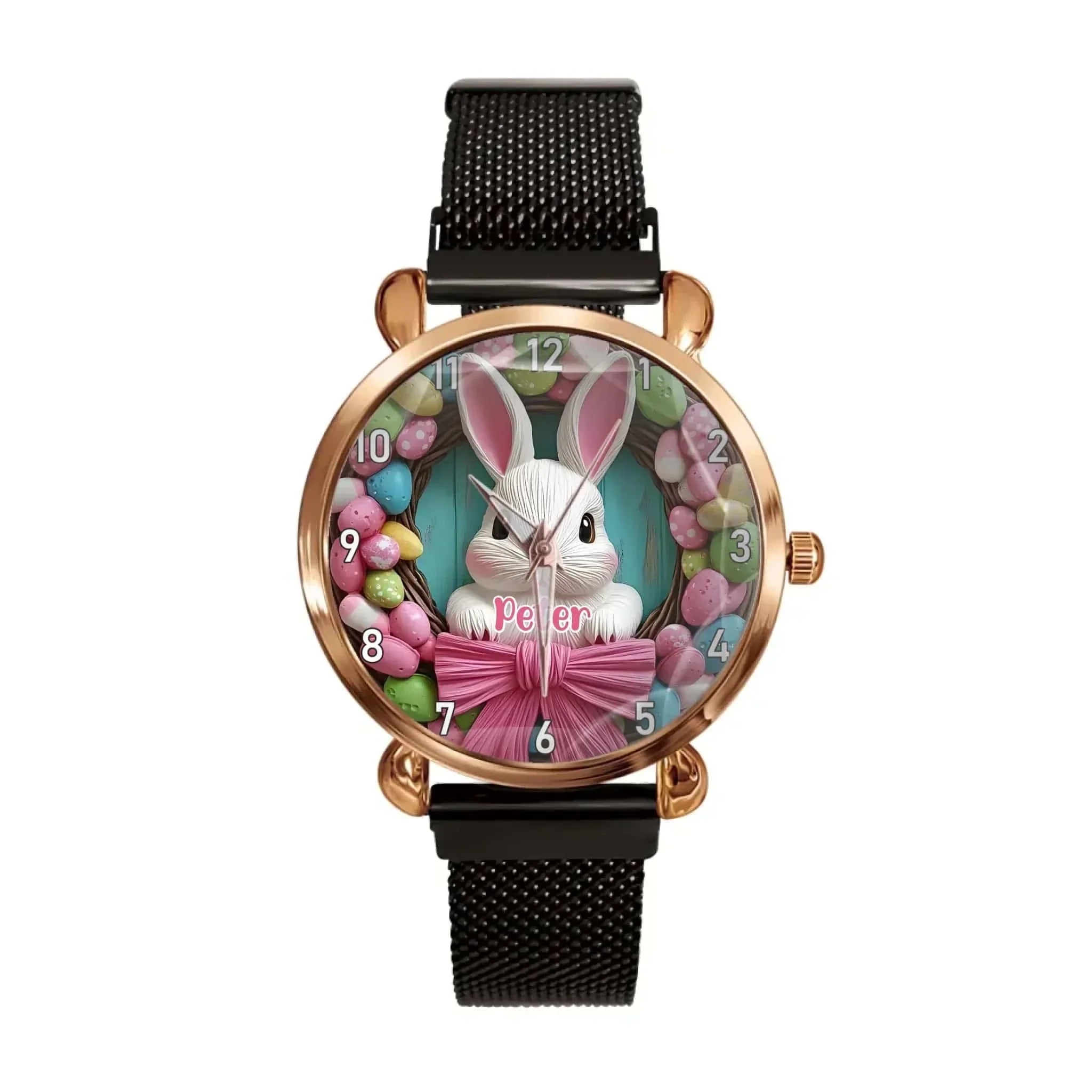 Personalized Watch with Name – Trendy Design and Festive Accents - Joliny