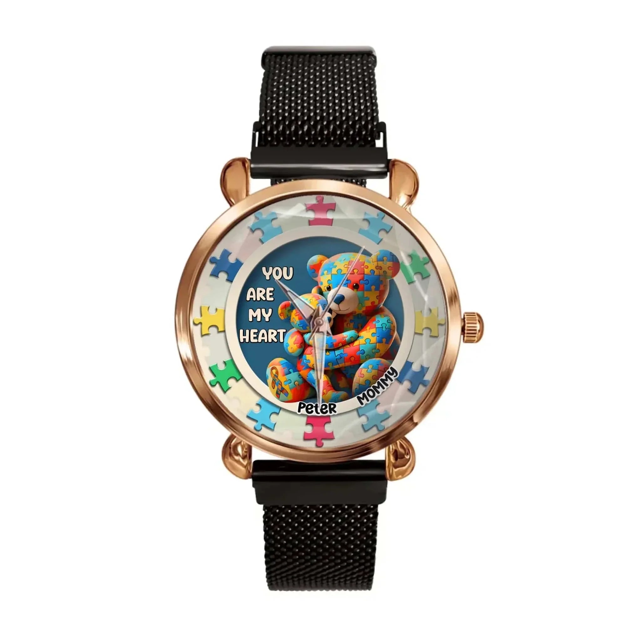 You Are My Heart - Personalized Autism Awareness Watch - Joliny