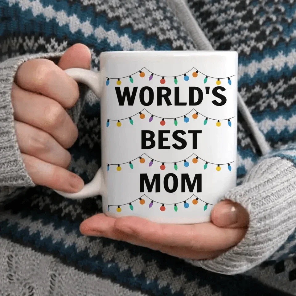 World's Best Mom Dad Funny Custom Face - Personalized Photo Mug - Joliny