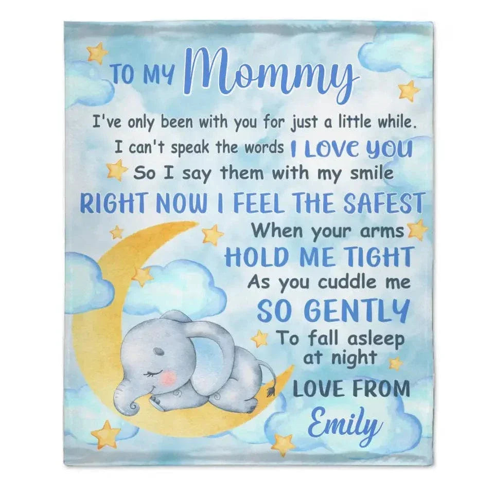 You Are Loved Little One - Family Personalized Custom Baby Blanket - Gift For First Parents - Joliny