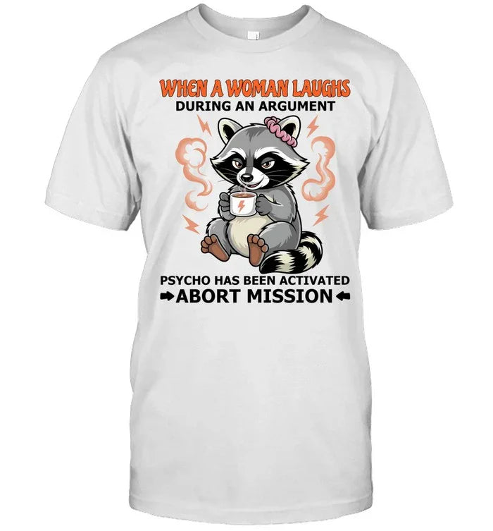 WHEN A WOMAN LAUGHS-Sweatshirt