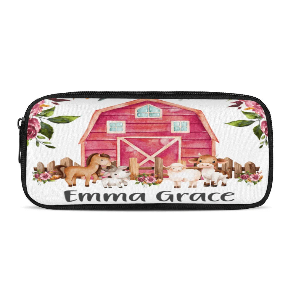 Flower Girl Farm Animal Name Custom Backpack. Back-to-School season Gift - Joliny