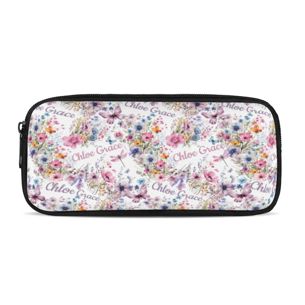 Girls Name Wildflower Nursery Custom Backpack, Back to School Gift for Kids - Joliny